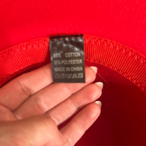 Red bottom fedora hat new - Picture 6 of 6